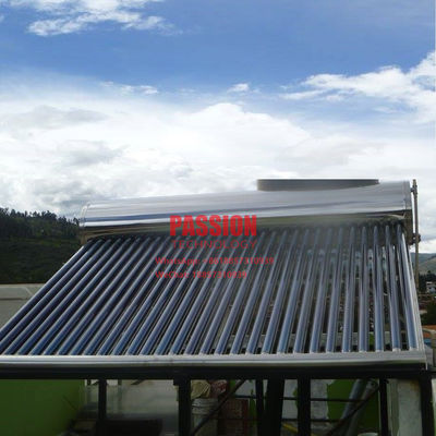 300Lステンレス鋼の太陽給湯装置200Lは非太陽間欠泉304の真空管の太陽Heaingシステムに圧力をかける