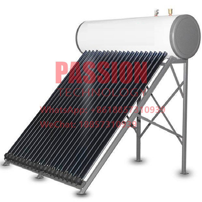 150L白いタンク太陽給湯装置300Lピッチの屋根圧力太陽熱暖房のコレクター