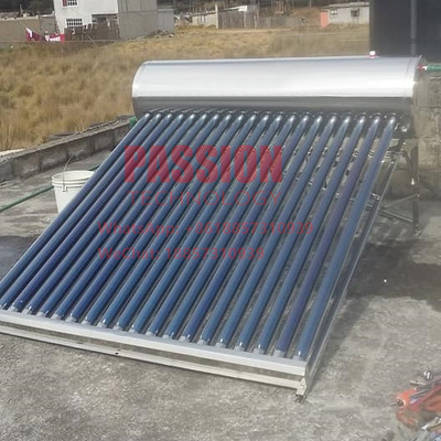 58x1800mmの真空管のソーラー コレクタ304のステンレス鋼の太陽給湯装置