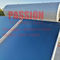 屋上のフラット パネルの太陽給湯装置2.5m2の青いフィルムの平らな版のソーラー コレクタ