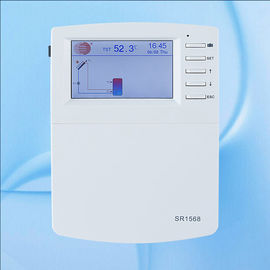 SR609Cの温度の表示SR1568が付いている太陽給湯装置のコントローラー