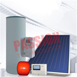 割れ目加圧太陽給湯装置、平らな版の給湯装置の青いチタニウムのコーティング 