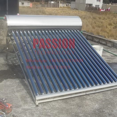 201ステンレス鋼の太陽給湯装置300Lは非ソーラー コレクタに圧力をかける