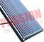 高く有効な非加圧太陽給湯装置の真空管の容易な取付け