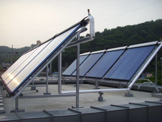 プール温水 太陽熱 コレクター ホテル 高圧熱管 30チューブ